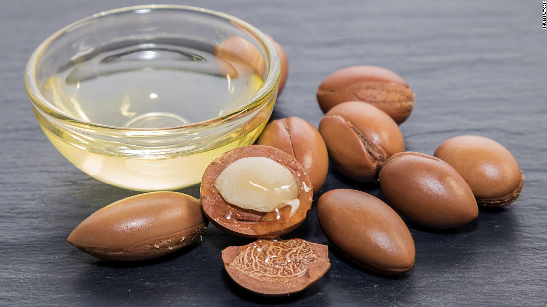Argan oil . The liquid gold of Morocco, much appreciated in cosmetics.