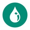 Pictogramme - goutte d'huile Pictogramme - goutte d'huile