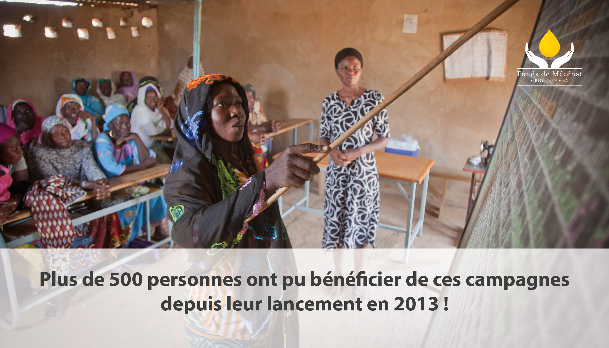 Campagne d'alphabétisation au Burkina Faso - Février 2019