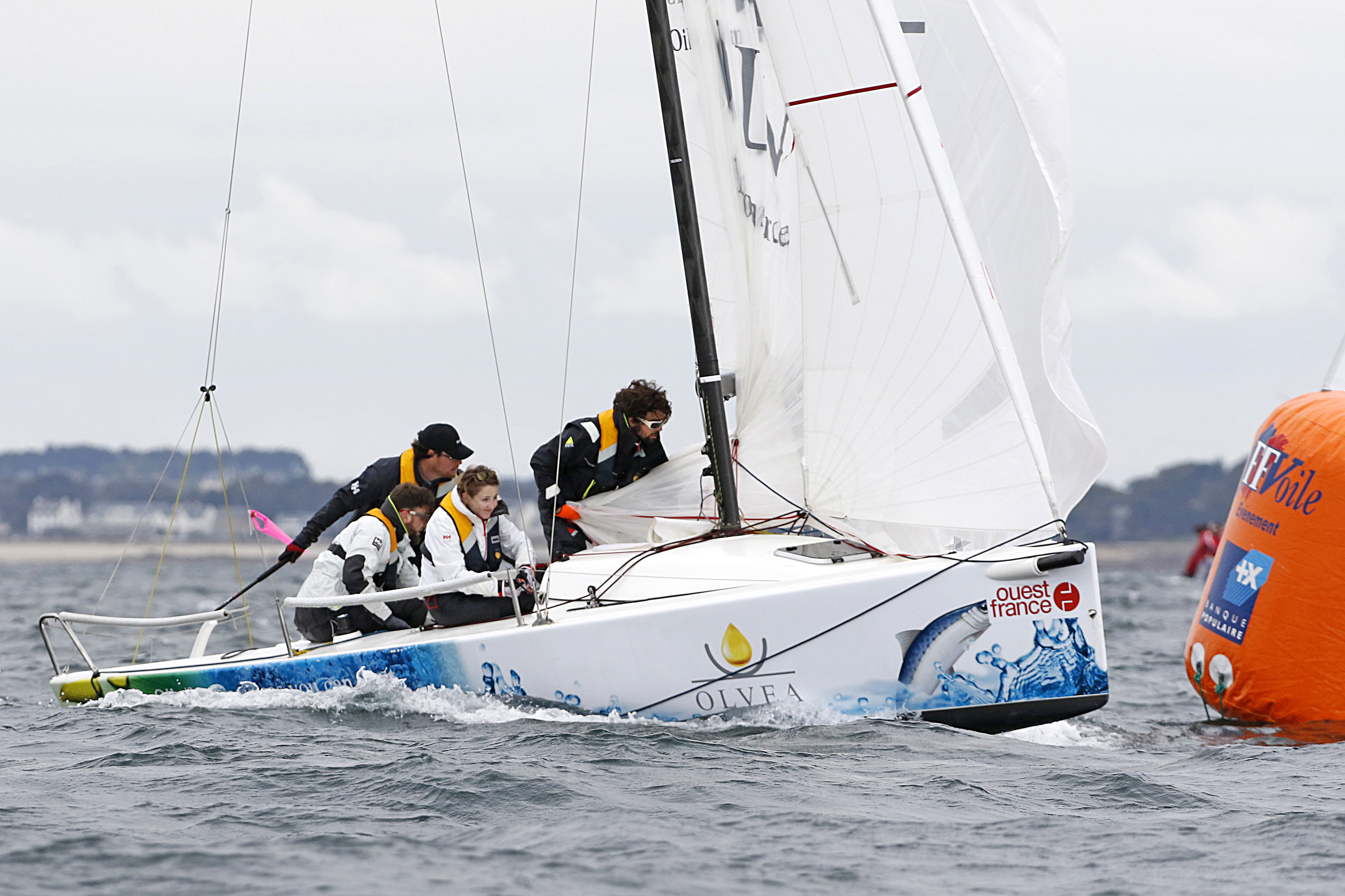 OLVEA - Voilier d'entreprise - J70 - Pierrick Contin