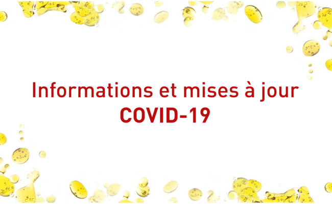 OLVEA – Informations et mises à jour – COVID-19