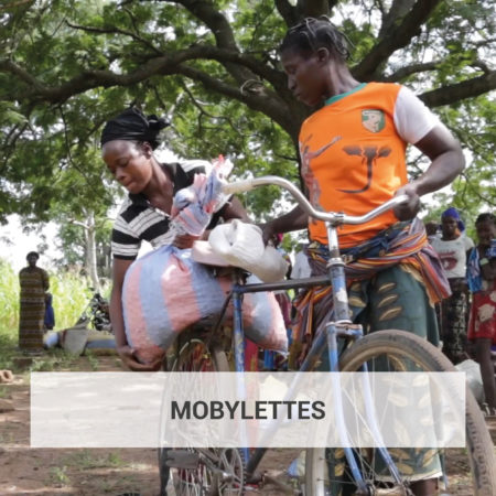 OLVEAct With Us - Fonds de Developpement des filieres equitables - Fair For Life - Don de mobylettes