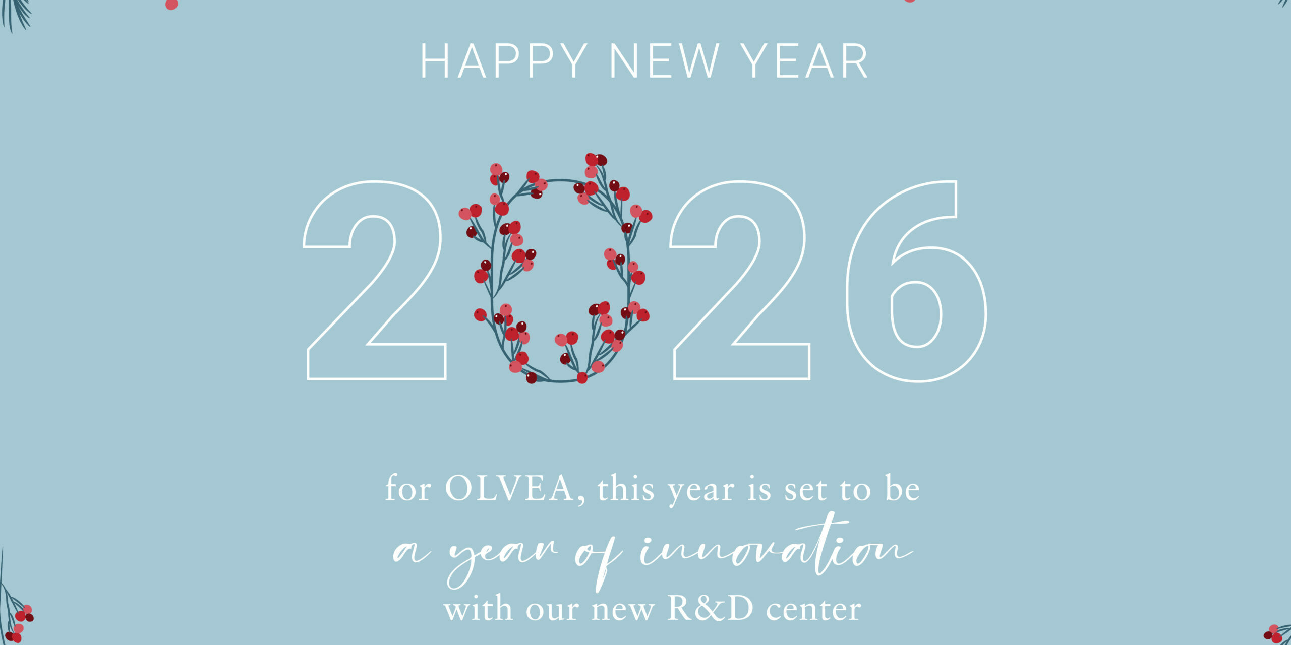 OLVEA vous souhaite une excellente année 2026 ! OLVEA vous souhaite une excellente année 2026 !